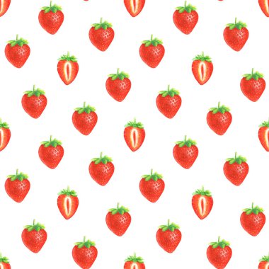 suluboya çilek deseni