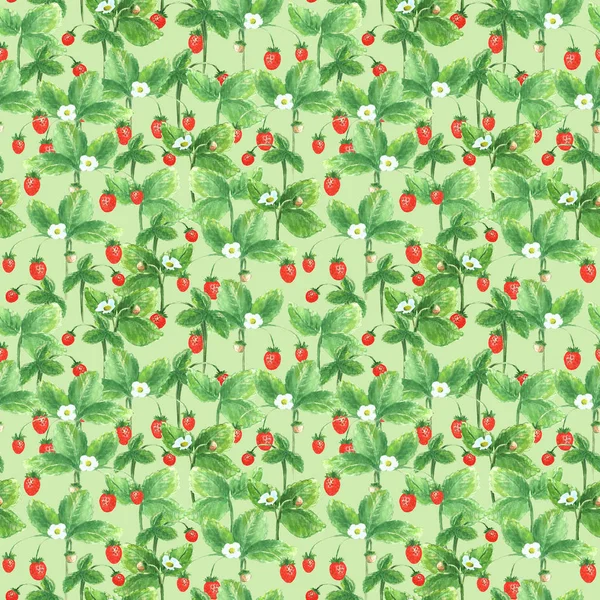 Summer strawberry pattern