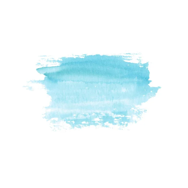 Macchia astratta blu — Foto Stock