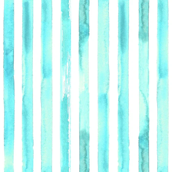 청록색 줄무늬 원활한 패턴 — 스톡 사진