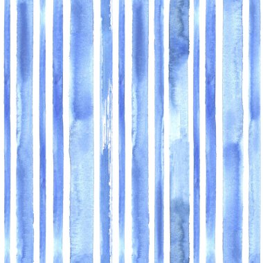 Mavi çizgili seamless modeli