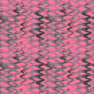 Gri pembe çizgili seamless modeli üzerine