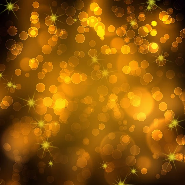 Or fond de bokeh festive — Photo