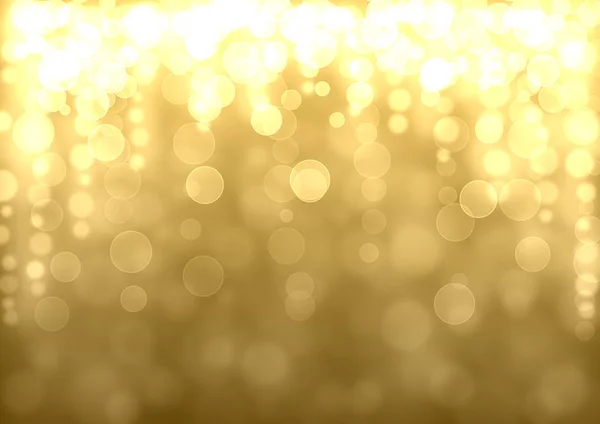 Golden abstrait fond bokeh — Photo