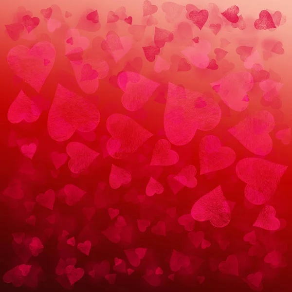 Красный розовый Валентин абстрактный праздничный фон — стоковое фото