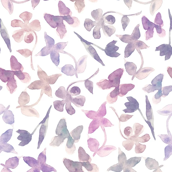 Moda púrpura fondo floral —  Fotos de Stock