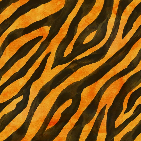 Tigre pele sem costura fundo — Fotografia de Stock