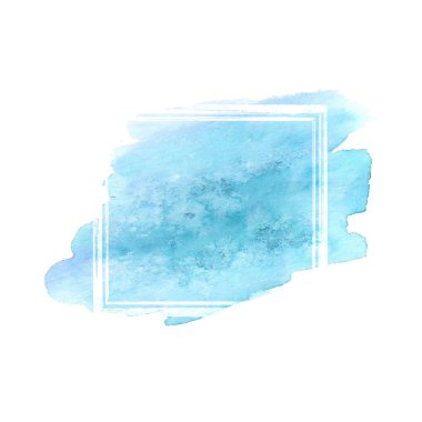 Çamurcun suluboya grunge çerçeve