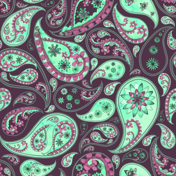 Paisley abstract vintage background — Stock Photo, Image