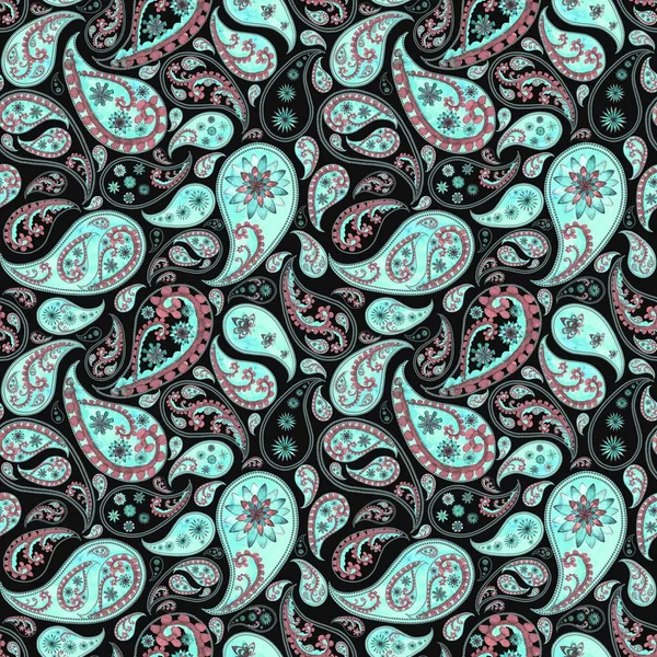 Paisley abstract vintage background