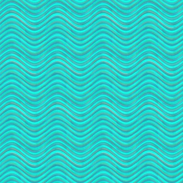 Teal wavy striped background — Stock Photo, Image