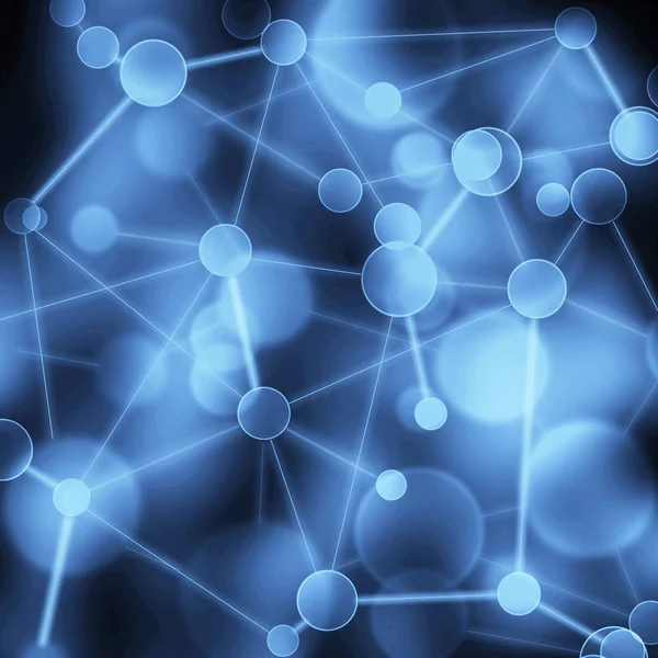 Network abstract background