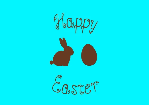 Easter bunny egg background