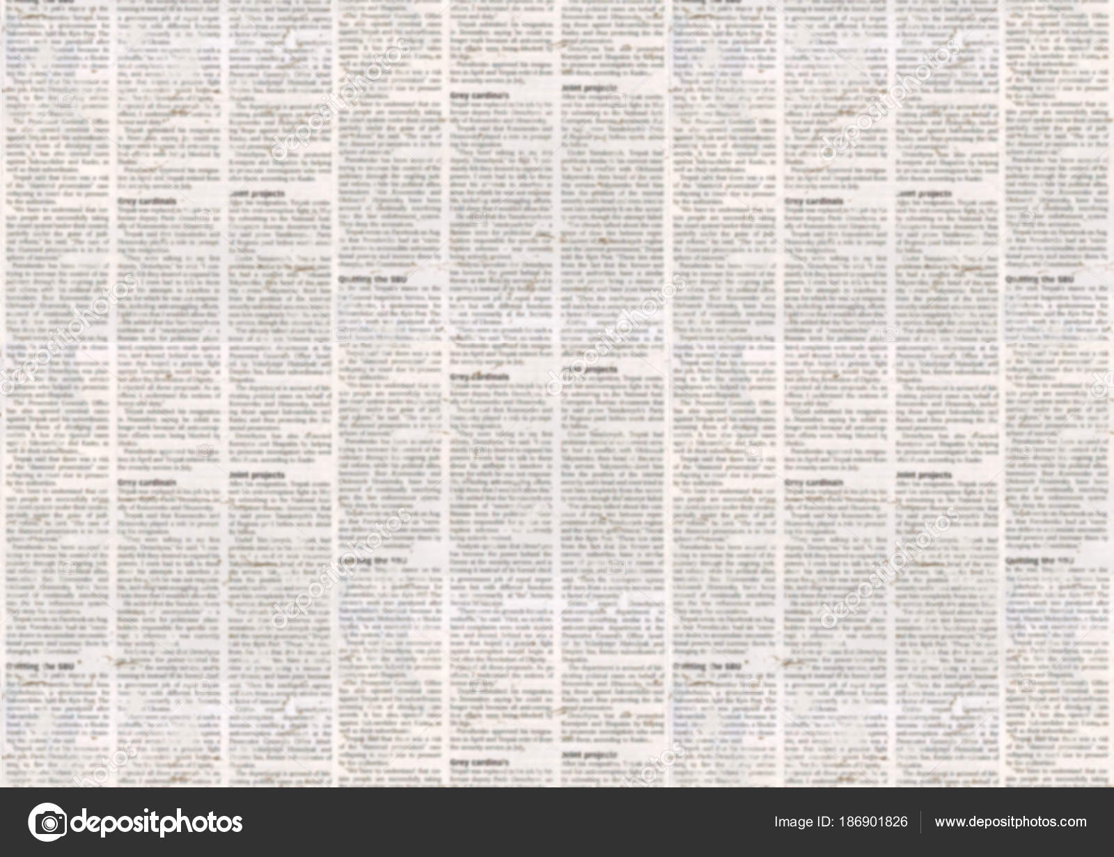 Old Newspaper Texture Background Stock Photo By C Olgaze