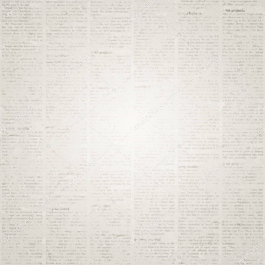 Old grunge newspaper texture background