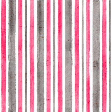 Şerit sulu boya Dikişsiz desen arka plan