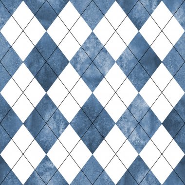 Argyle Dikişsiz desen arka plan.