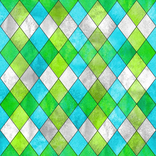 Argyle fondo patrón sin costuras . — Foto de Stock