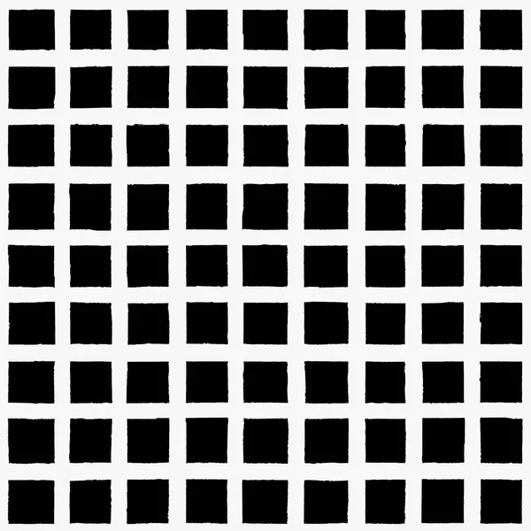 Grunge patrón sin costuras a cuadros en blanco y negro — Foto de Stock