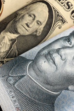 Çin parasıyla ABD banknotu