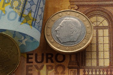 Banknotlar için bir Belçika Euro