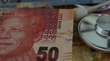 Steteskop Güney Afrika banknotları ve sikkeleri