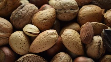 Karışık kurutulmuş meyve arkaplanı