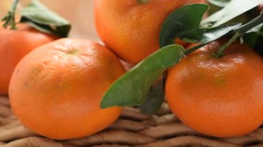 Olgun dekolteler yapraklarla