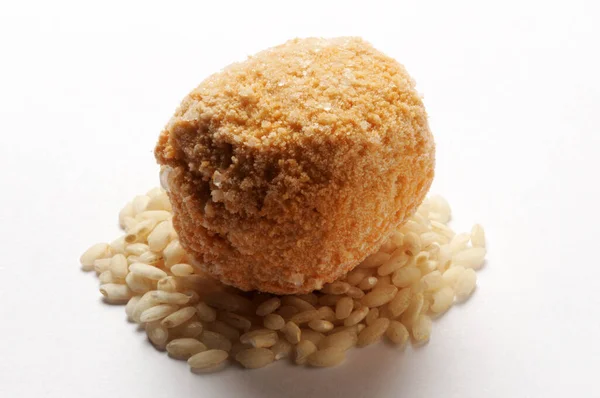 Frozen Arancino Raw Rice — Stock Photo, Image