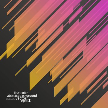 Soyut geometrik arka plan şeritler ve çizgiler çok renkli vektör