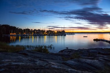 İsveç akşam ışık girişi bağlantı noktası