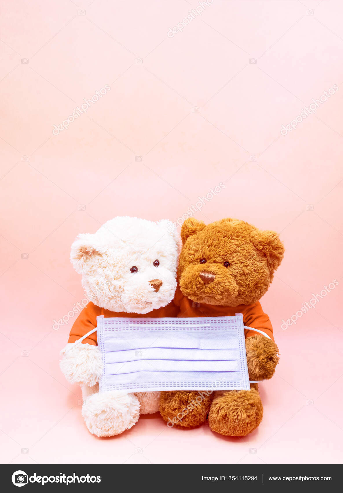 white and brown teddy