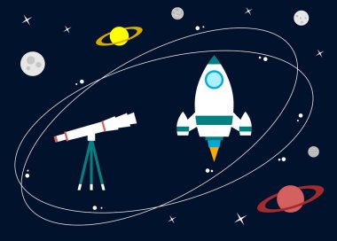 Roket konseptiyle astronomi