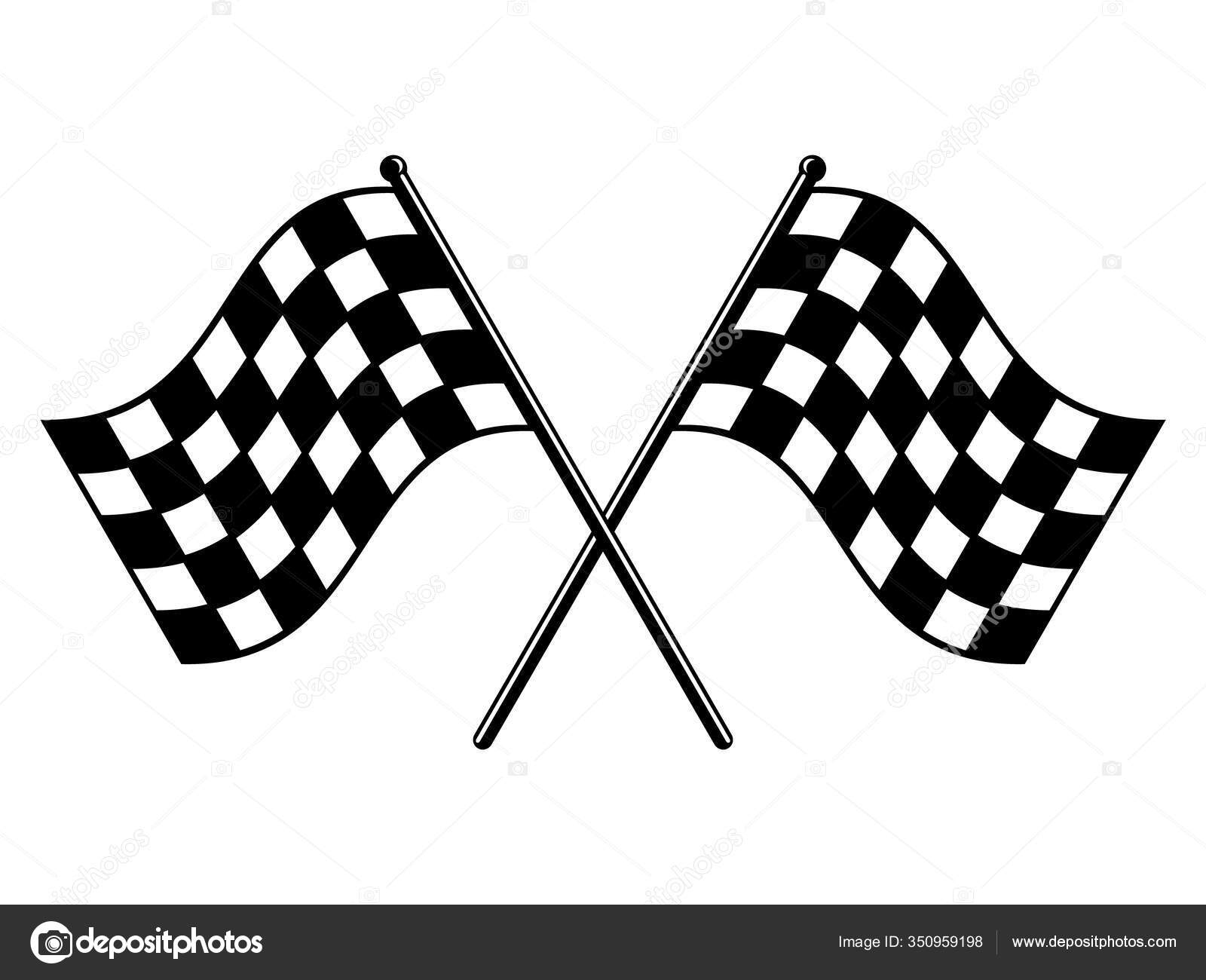 download checkered flag black and white