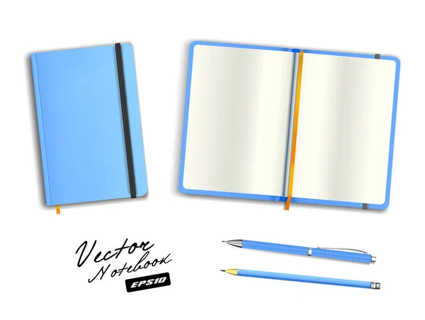 vektör Kırtasiye kırmızı boşaltmak kalem ve kurşun kalem kümesi