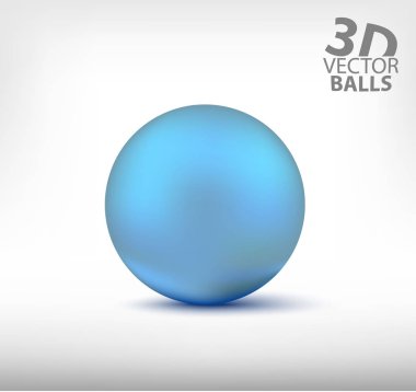 3D vektör topları