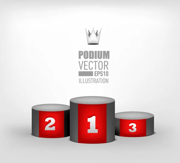 tören veya olay ve taç için platform