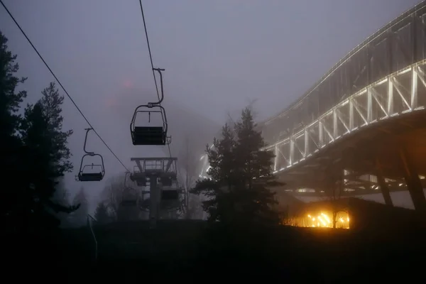 Holmenkollen-Schanze — Stockfoto