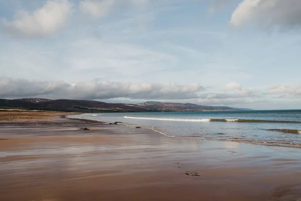 Vue Plage Primée Brora Beach Écosse Royaume Uni — Photo