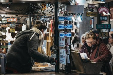 Covent Garden Market, Lon 'daki bir markette satıştaymış.