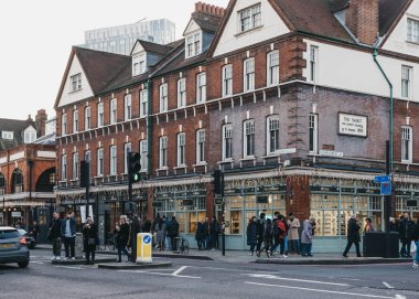 Spitalfields Pazarı, Londra, Uk.