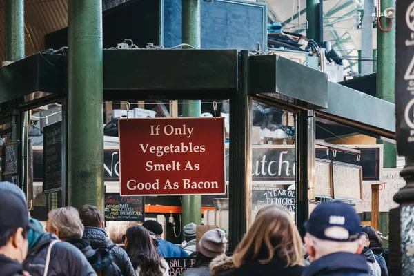 Londres Reino Unido Novembro 2019 Apenas Vegetais Cheirarem Tão Bem — Fotografia de Stock