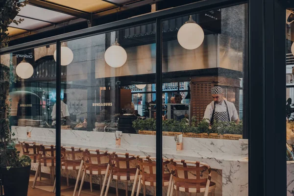 London März 2020 Blick Aus Dem Fenster Des Restaurants Covent — Stockfoto