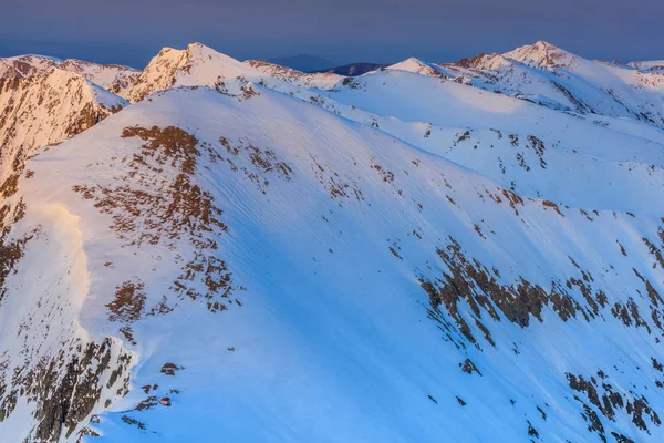 Ορεινό τοπίο το χειμώνα — Φωτογραφία Αρχείου