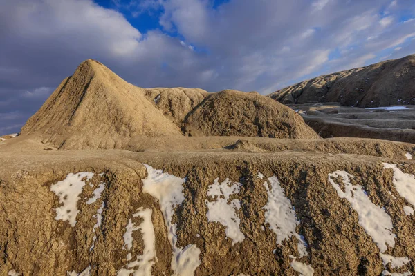 Mud Volcanoes, Romania — Stock Photo, Image