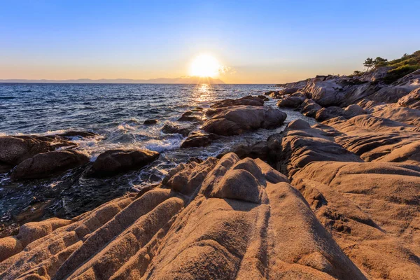 Orange Beach (Chalkidiki, Yunanistan) — Stok fotoğraf