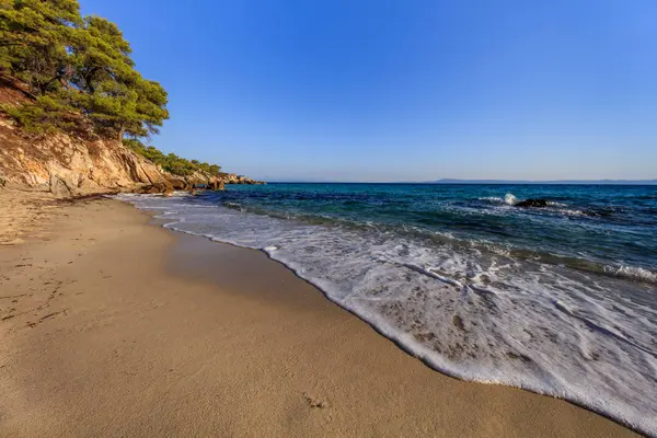 Orange Beach (Chalkidiki, Grecia) ) — Foto de Stock