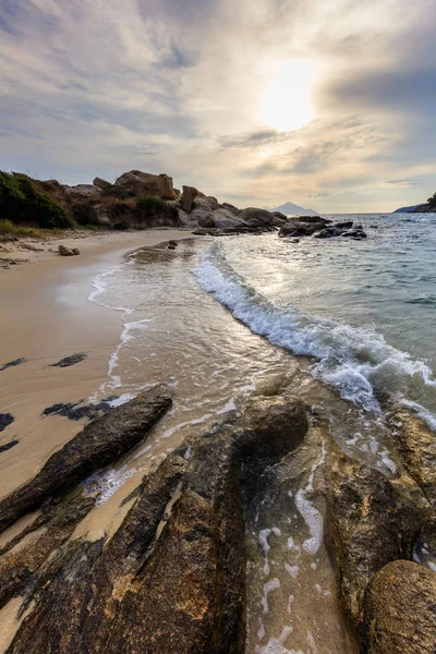 Praia Karidi. Sithonia, Grécia — Fotografia de Stock