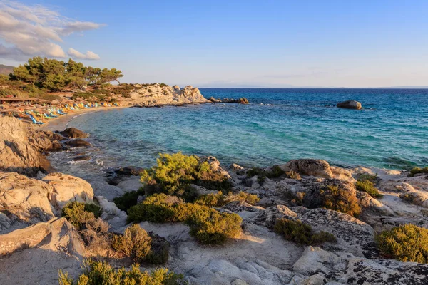 Orange Beach. Chalkidiki, Griekenland — Stockfoto