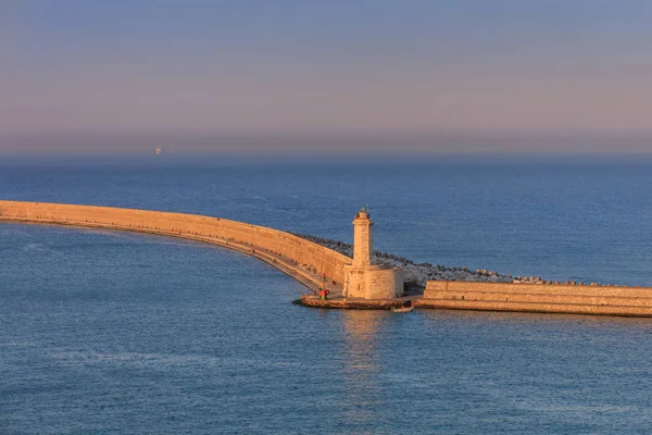 Fyren vid hamnen i Livorno — Stockfoto